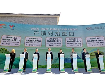 “荆楚购·宜起购”宜昌市2023线上春茶节启动